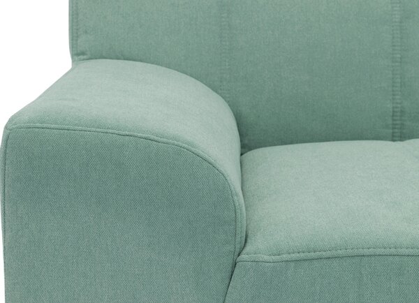 ROHOVÁ SEDAČKA, textil, mätovozelená MID.YOU - Sedačky, Online Only