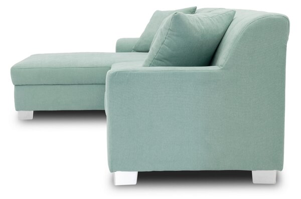 ROHOVÁ SEDAČKA, textil, mätovozelená MID.YOU - Sedačky, Online Only