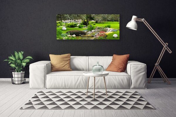 Obraz Canvas Zahra strom kvety príroda 125x50 cm