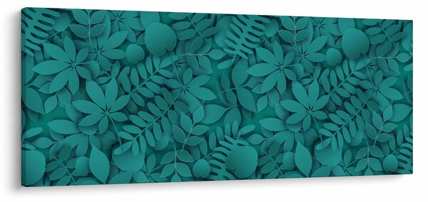 Obraz listov (120x50 cm)