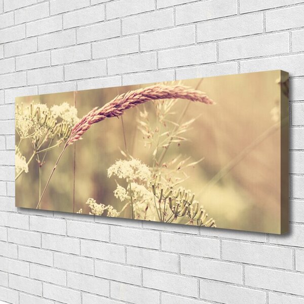 Obraz Canvas Divoké rastliny príroda 125x50 cm