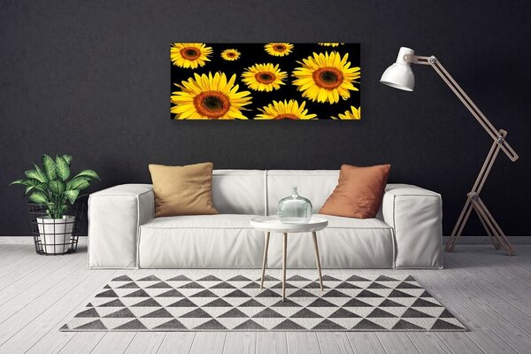 Obraz Canvas Slnečnica rastlina príroda 125x50 cm