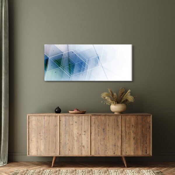 Obraz - Geometrické útvary (120x50 cm)