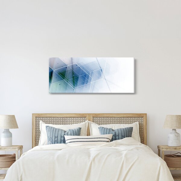 Obraz - Geometrické útvary (120x50 cm)