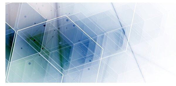 Obraz - Geometrické útvary (120x50 cm)