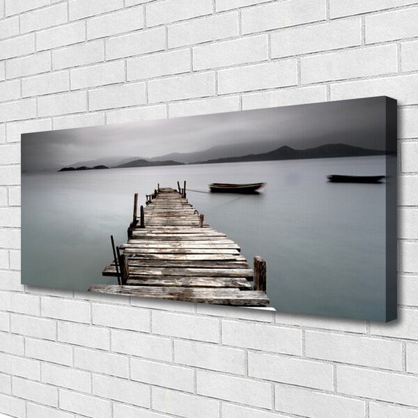 Obraz Canvas Most more architektúra 125x50 cm