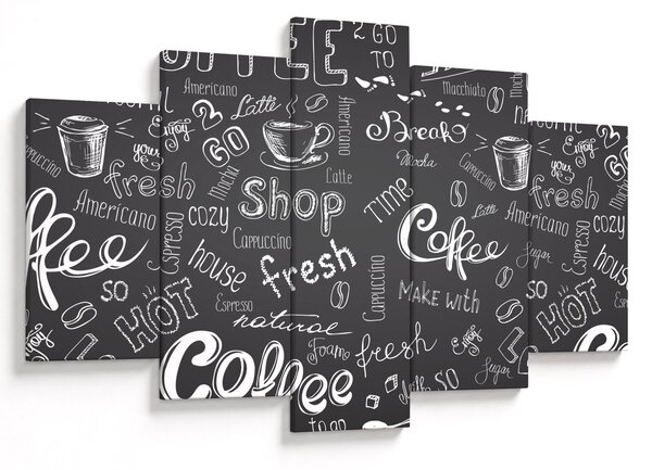 Obraz - Coffee (150x105 cm)
