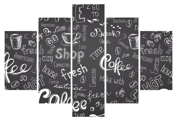 Obraz - Coffee (150x105 cm)