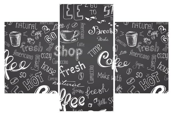 Obraz - Coffee (90x60 cm)