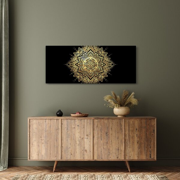 Obraz - Mandala bohatstvo (120x50 cm)
