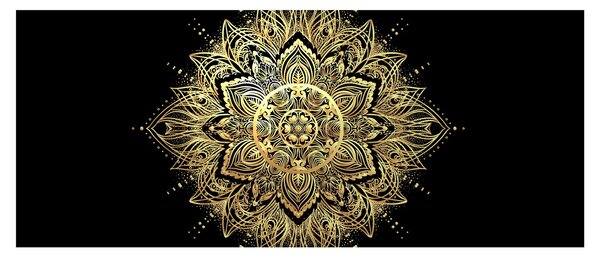 Obraz - Mandala bohatstvo (120x50 cm)