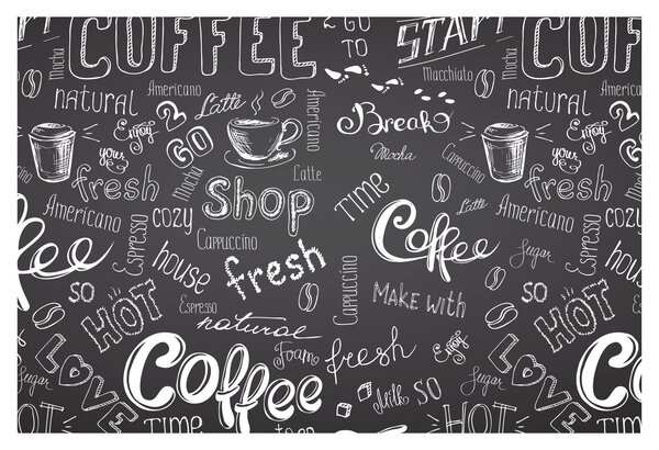 Obraz - Coffee (90x60 cm)