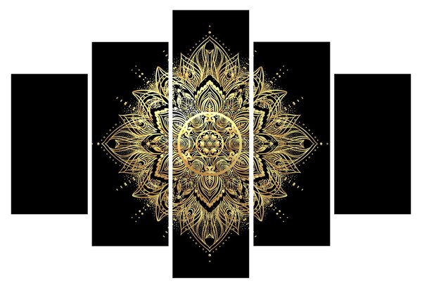 Obraz - Mandala bohatstvo (150x105 cm)