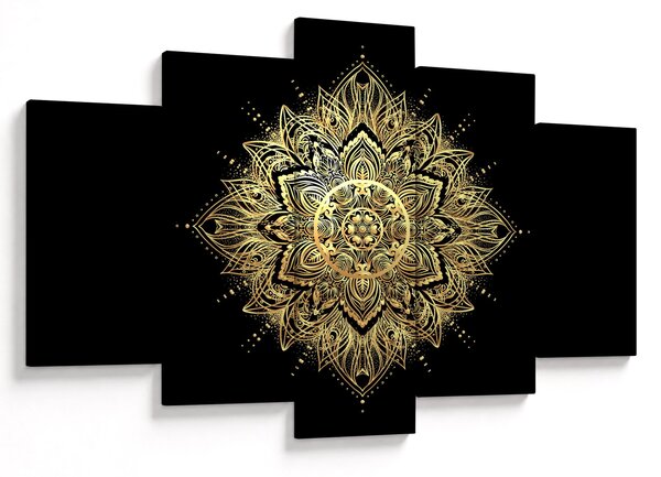Obraz - Mandala bohatstvo (150x105 cm)