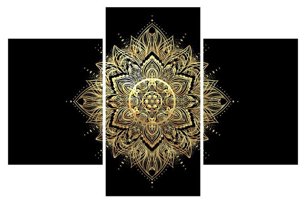Obraz - Mandala bohatstvo (90x60 cm)