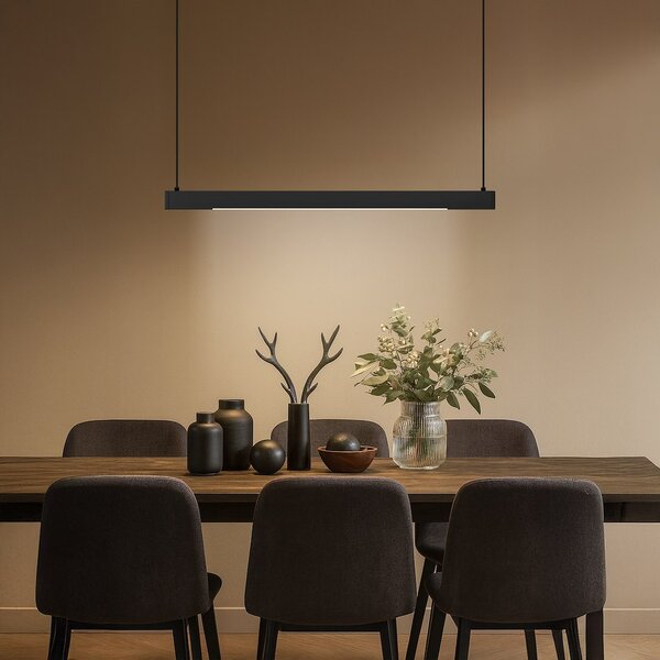Závesné LED svietidlo Linea, 1x LED 36w, 3000-5700k, 3CCT, b