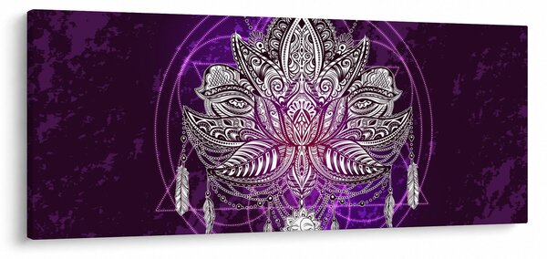 Obraz - Lotos (120x50 cm)
