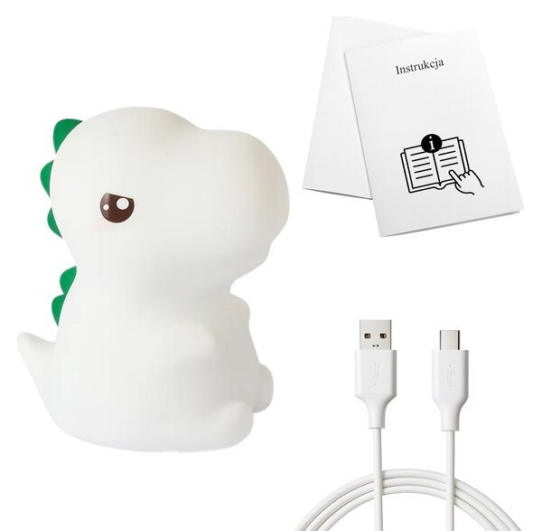 Detská lampa Dino, 1w, 3000k, RGB