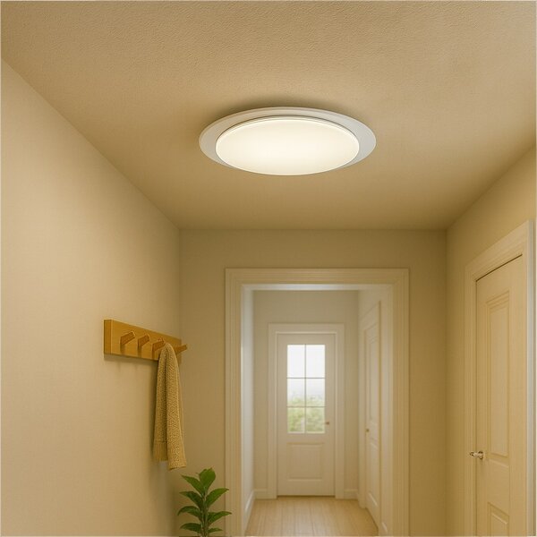 Stropné LED svietidlo Sonic, 1x LED 35w, 3000-6000k, w, (fi 45cm), s ovládačom