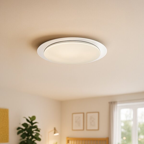 Stropné LED svietidlo Sonic, 1x LED 35w, 3000-6000k, w, (fi 45cm), s ovládačom
