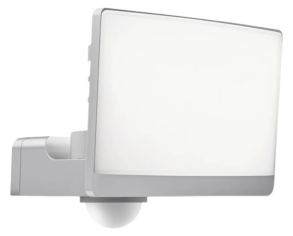 Exteriérové nástenné LED svietidlo Davos, 1x LED 30w, 4000k, biela, pohybový senzor