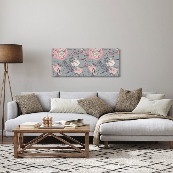 Obraz - Ruže (120x50 cm)