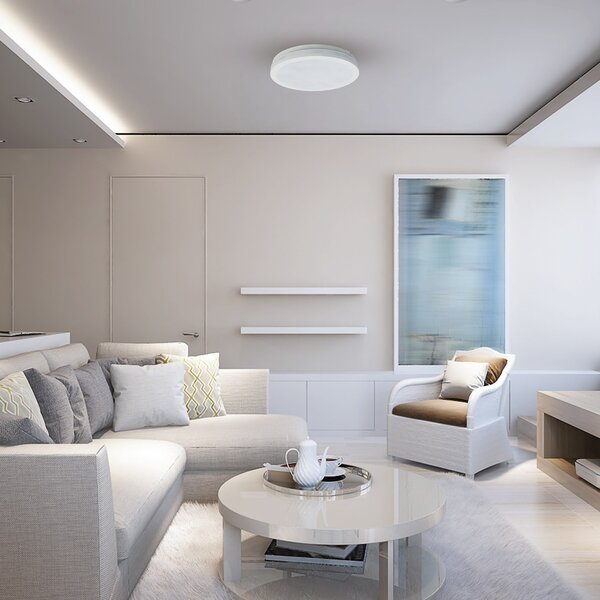 Stropné LED svietidlo Marlon, 1x LED 36w, 4000k, w