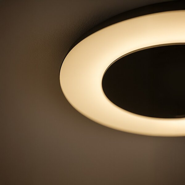 Stropné LED svietidlo Piattino, 1x LED 30w, 3000-6000k, b/w