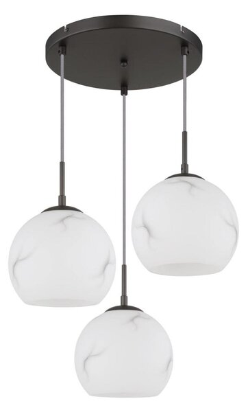 Globo 15999M-3HR - Závesný luster na lankách RAGUSA 3xE27/60W/230V pr. 42,5 cm