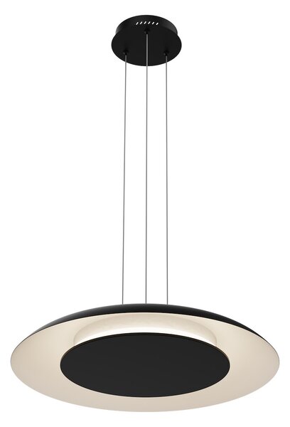 Závesné LED svietidlo Piattino, 1x LED 30w, 3000-6000k, b/w