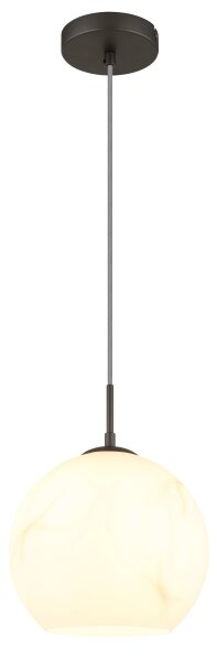 Globo 15999MH1 - Závesné svietidlo s lankom RAGUSA 1xE27/60W/230V pr. 25 cm