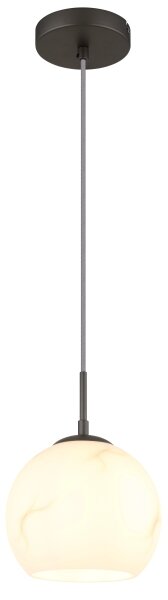 Globo 15999MH - Závesný luster RAGUSA na lankách 1xE27/60W/230V, priemer 20 cm