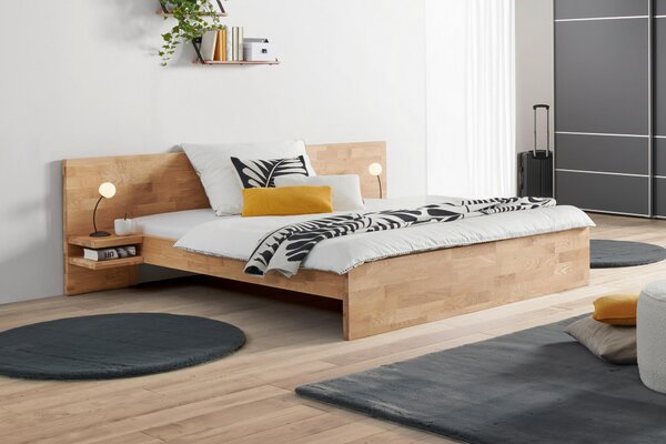POSTEĽ, 180/200 cm, divoký dub MID.YOU - Online Only spálne, Online Only