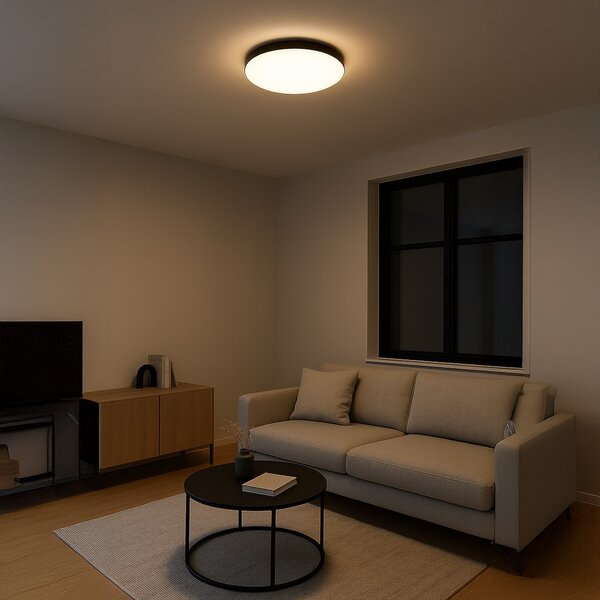 Stropné LED svietidlo Maya, 1x LED 36w, 4000k, b