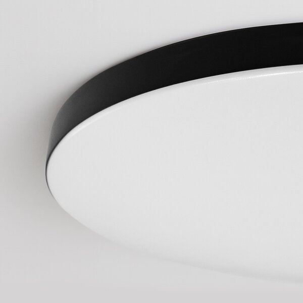 Stropné LED svietidlo Siena, 1x LED 80w, 3000-6000k, 3CCT, b, s ovládačom
