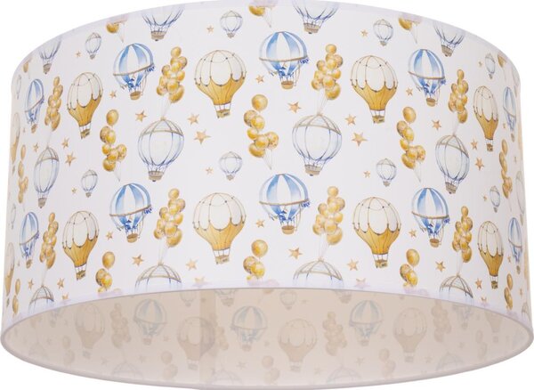 Detské stropné svietidlo KIDS ROOM 1xE27/60W/230V, priemer 40 cm, s motívom balónikov