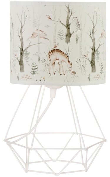 Detská stolná lampa KIDS ROOM 1xE27/60W/230V pr. 18 cm zvieratká