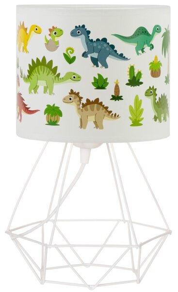 Detská stolná lampa KIDS ROOM 1xE27/60W/230V priemer 18 cm dinosaurus