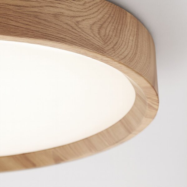Stropné LED svietidlo Orinoko, 1x LED 36w, 4000k, imitácia dreva