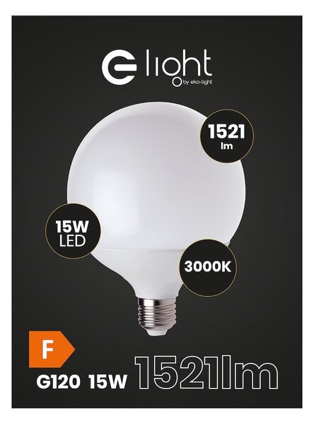 LED žiarovka E27 teplá 3000k 15w 1521 lm