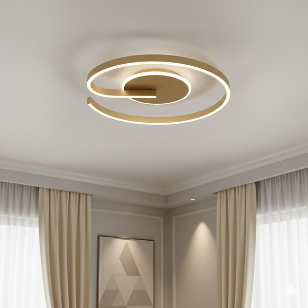 Stropné LED svietidlo Lorenzo, 1x LED 22w, 4000k, g
