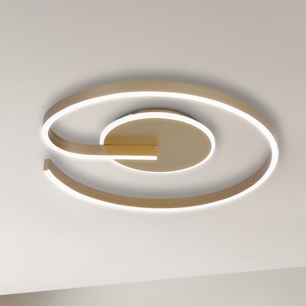 Stropné LED svietidlo Lorenzo, 1x LED 22w, 4000k, g