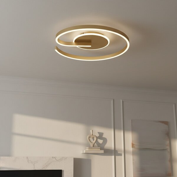 Stropné LED svietidlo Lorenzo, 1x LED 22w, 4000k, g