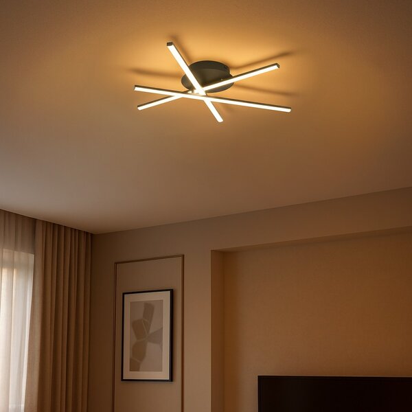 Stropné LED svietidlo Stick, 3x LED 12w, 4000k, b