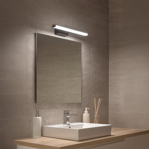Nástenné LED svietidlo Mirore, 1x LED 5w, 4000k, (fi 30cm), b