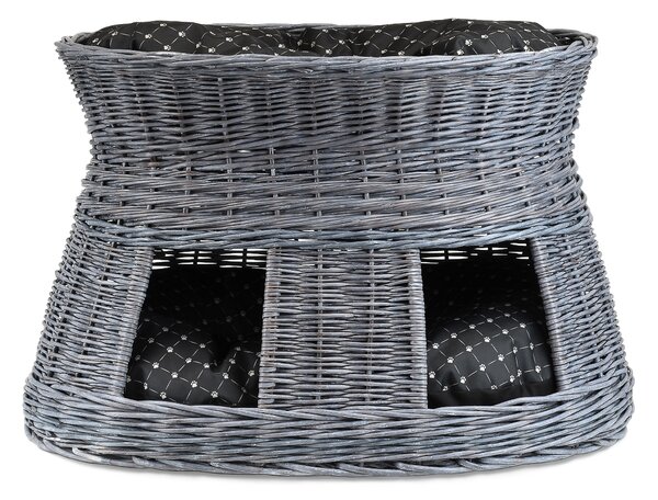 Pletený domček pre zvieratá s dvoma vchodmi Letto I. š. 70 x hl. 45 x v. 50(cm)