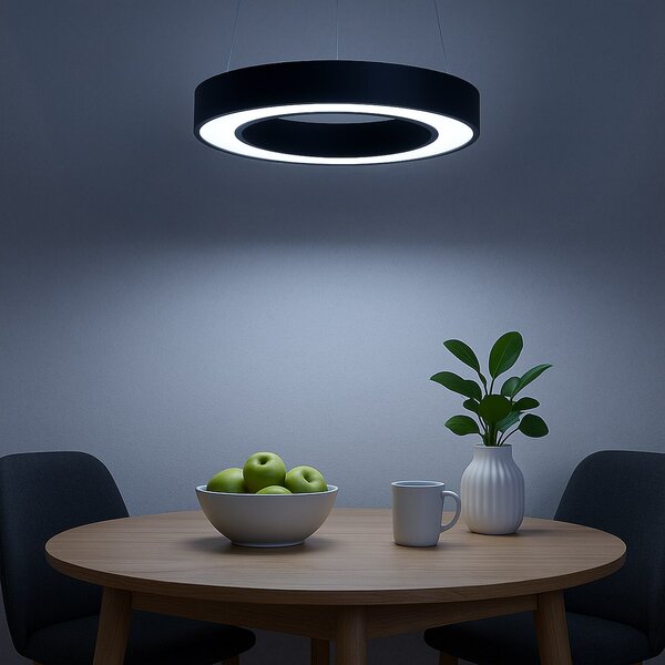 Závesné LED svietidlo Union, 1x LED 40w, 3000-6000k, b