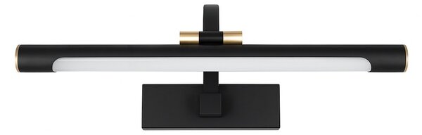 Nástenné LED svietidlo Vinci, 1x LED 15w, 4000k, (fi 60cm), b/g
