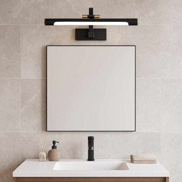 Nástenné LED svietidlo Vinci, 1x LED 12w, 4000k, (fi 40cm), b/g