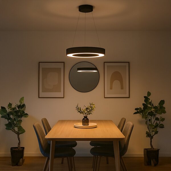 Závesné LED svietidlo Union, 1x LED 40w, 3000-6000k, b